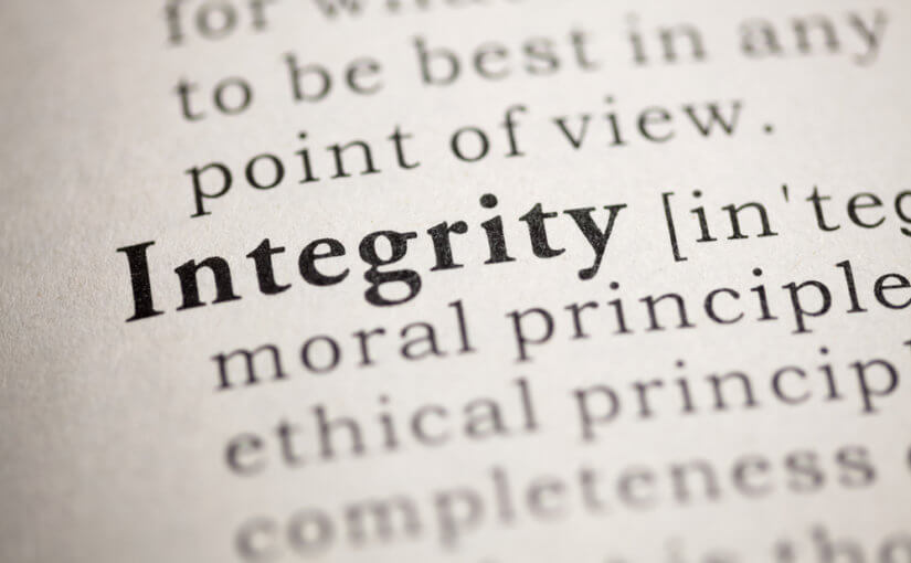 Integrity matters